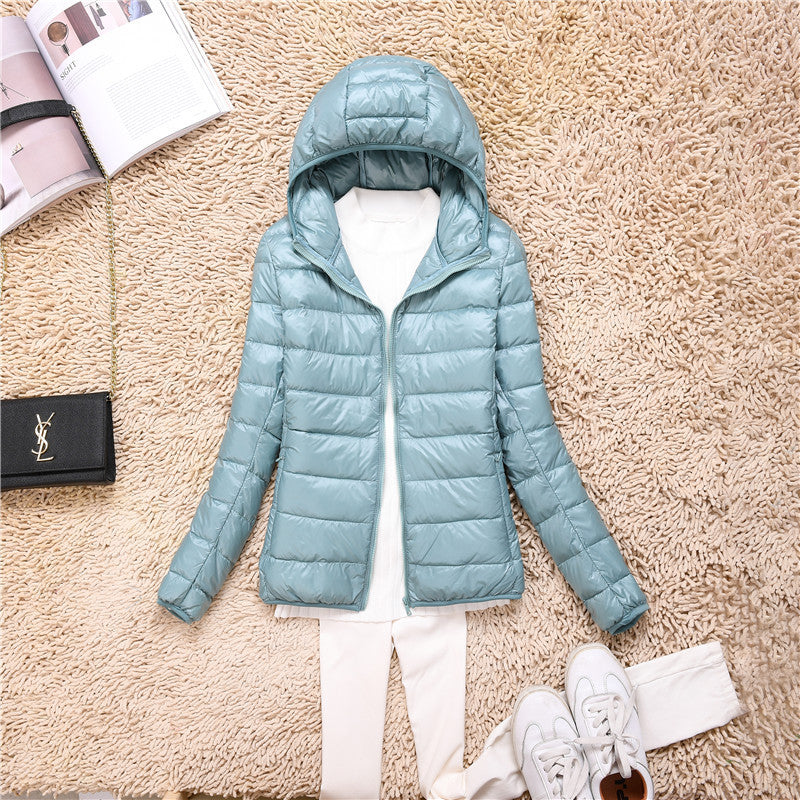 Puffer Jacket With Hood