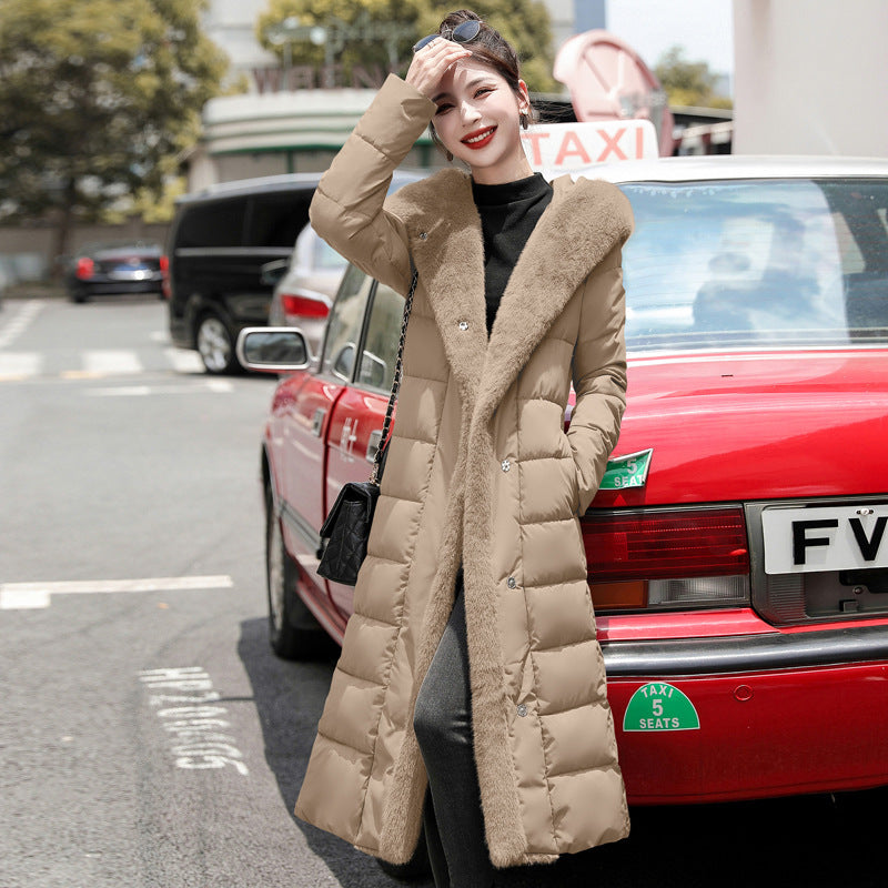 Fur Trimmed Puffer Jacket