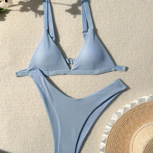 High Cut Triangle Bikini